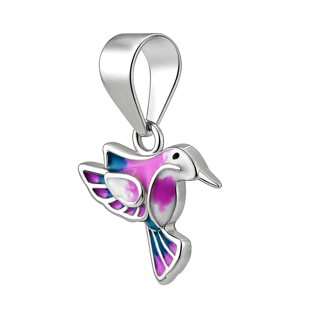 SILVEGO Stříbrný přívěsek kolibřík Hummingbird ADDP6595PS