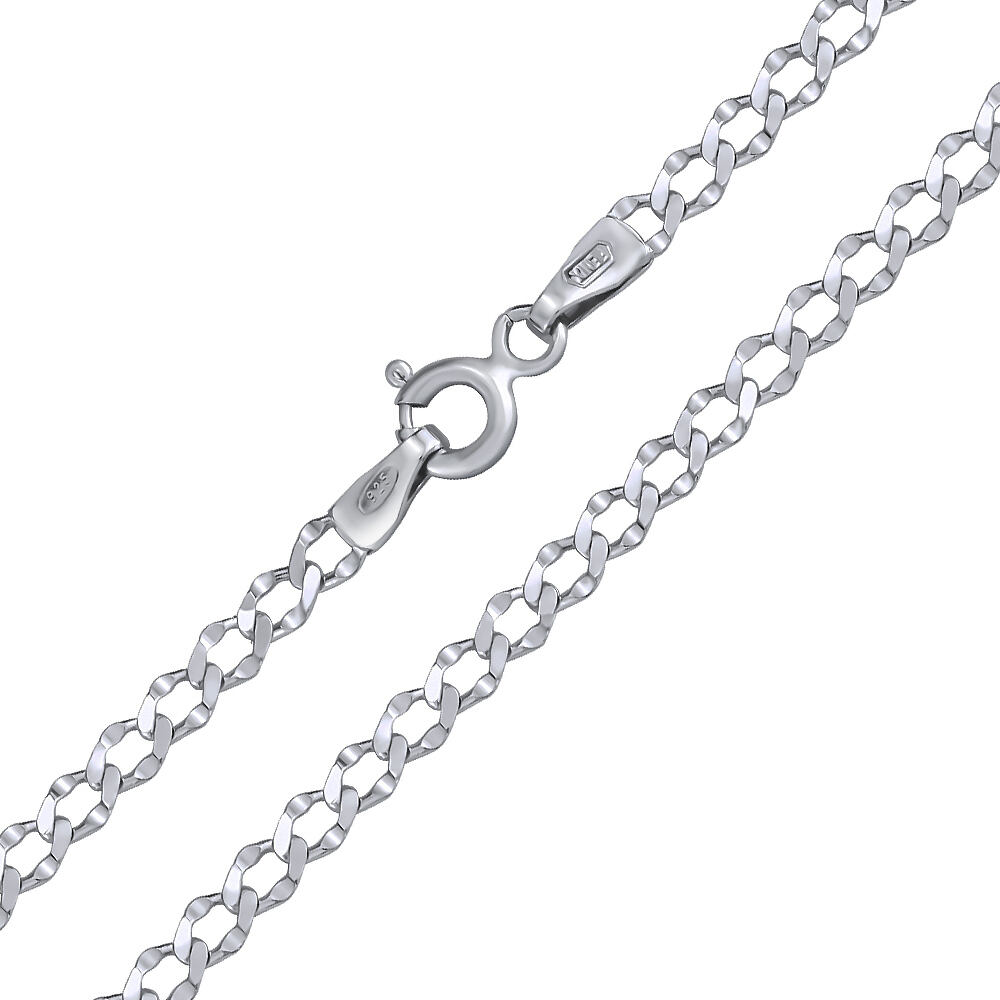 SILVEGO Stříbrný řetízek Curb Pancr - 2,8 mm FNNS1008NS