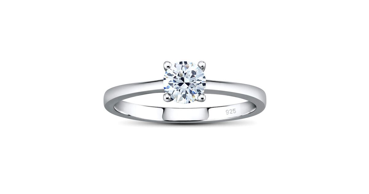 swarovski ring silber mit stein