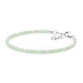 Armband mit Achat und Perle Tabby in Silber 925