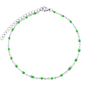 Damen Armband aus Edelstahl Nathalia – hellgrün