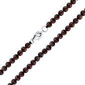 Granat-Halskette Tabby Silber 925