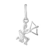 Goldanhänger Sternzeichen Schütze aus 14 Karat Weißgold