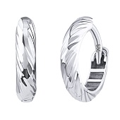 Zlaté náušnice kruhy Kayra brúsené