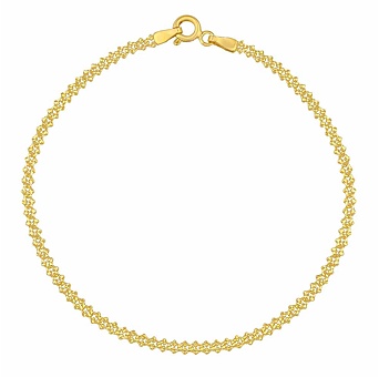 Zlatý náramek Loreno ze žlutého zlata – 2,7 mm