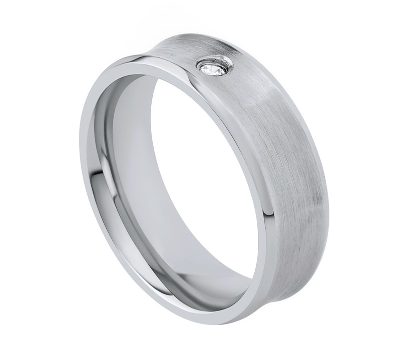 Anello in acciaio - matrimonio - da donna RC2027-Z