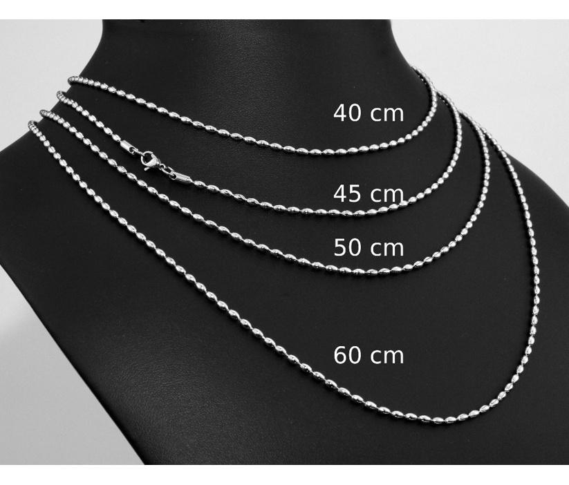 Štýlová retiazka z chirurgickej ocele 2mm