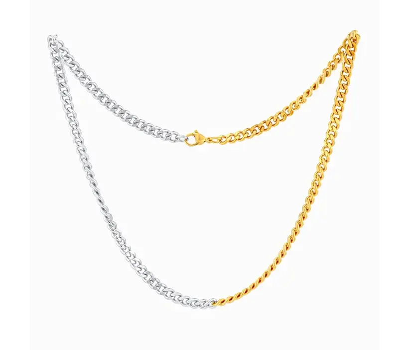 Pozlátený náhrdelník Trivora z chirurgickej ocele