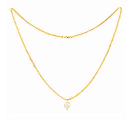 Sada náhrdelníkov Saria z chirurgickej ocele pozlátené žltým zlatom