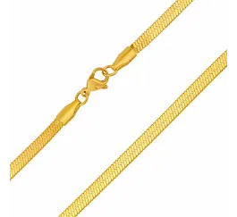 Pozlátený náhrdelník Trivora z chirurgickej ocele