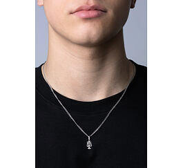 Zlatý prívesok znamenie zverokruhu Váhy z bieleho 14kt zlata