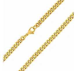 Sada náhrdelníkov Saria z chirurgickej ocele pozlátené žltým zlatom